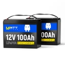 2 батареї lifepo4 12v 100ah (24v 100ah) – легка, ефективна та довговічна енергія