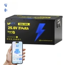 Накопичувач енергії lifepo4 8.04kwh 24v 314ah з bluetooth для сонячних систем