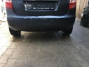 Бампер задний skoda fabia 2 ii 2007-2014 цвет 9153 europa