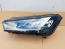 Левая передняя фара skoda enyaq half led 5lb941015