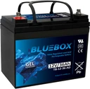 Bluebox vrla agm акумулятор 12v 36ah 198x166x170