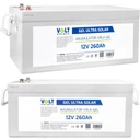 Сонячна батарея для фотовольтаики ups 12v 260ah ultra solar