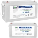 Солнечная батарея для фотогальваники ups 12v 160ah ультра солнечная