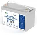 Lifepo4 акумулятор 12v 100 ah (150a) bluetooth + гр.мат