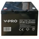 Аккумулятор agm vrla vpro 600 циклов 55 ач вольт польша ибп 12 в необслуживаемый