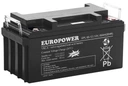 Акумулятор epl 65-12 (12v 65ah) europower