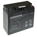 Новый аккумулятор agm 17ah 12v europower ep 17-12 gw