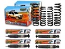 Комплект подвески амортизаторы пружины +2 дюйма jeep wrangler ie efs