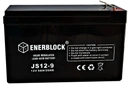 Agm акумулятор enerblock js12-9 12v 9ah