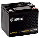 Lifepo4 літієва батарея 25.6v 20ah enerblock jlfp24-20b bms для кемпера