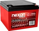 Гелевая батарея nexon tng vrla 12 в 26 ач (срок службы 12 лет)