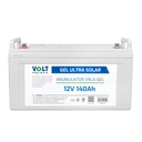 Гелева ультра сонячна батарея 12v 140 ah глибокого циклу для циклічної роботи, гелева