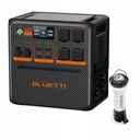 Электростанция bluetti новая ac240p 1843wh 2400w + бесплатная уличная лампа