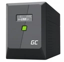 Джерело безперебійного живлення green cell 2000va 1400w акумулятор. 2x 9ah чистої синусної печі