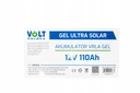 Гелевая батарея volt ultra solar vpro 12 в 110 ач для аварийного электропитания