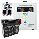 Источник бесперебойного питания ups volt sinus pro-500e с аккумулятором agm 20 ач, с центральным отоплением