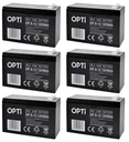 6x agm volt polska opti 12 в 24 в 36 в 48 в 60 в 72 в 9ah автомобильный скутер велосипед ибп