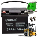 Agm vrla акумулятор 12v 35ah глибокого циклу для електромобілів | стійкий