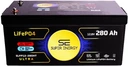 Литиевая батарея lifepo4 12,8 в 280 ач для кемпера + нагревательные коврики + bluetooth