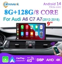 ADP-15-2 - Радио android 13 8/128 гб carplay для audi a6 a6l 2012-2019 8/128 гб