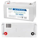 Гелева гелева батарея 140ah 12v сонячна для ups vrla печі, не потребує обслуговування