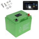 Аккумулятор lifepo4 lp12-60 60ah 12v 60a azo цифровой с жк-экраном для лодки