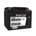 Green cell agm акумулятор vrla 12v 40ah ip54