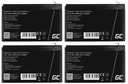 4x agm green cell 12/24v/36v/48v 10ah електромобілі ups сонячні 15x9.5x6.5