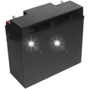 Agm акумулятор 12v 18ah vrla необслуговуваний для іграшкової касової сигналізації газонокосарки