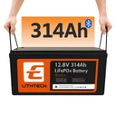 Аккумулятор lifepo4 12 в 314ah littech + двигатель для кемпера с bluetooth