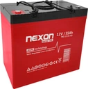Необслуживаемый аккумулятор nexon tnl 55-12 vrla agm 12 в 55 ач с длительным сроком службы
