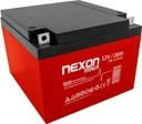 Необслуговуваний акумулятор nexon tnl 28-12 vrla agm 12v 28ah довгий термін служби