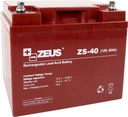 Необслуживаемый аккумулятор 40ач/12в zeus