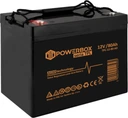 Необслуговуваний акумулятор powerbox tpl 80-12 vrla agm 12v 80ah довгий термін служби