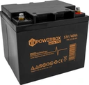 Необслуживаемый аккумулятор powerbox tpl 40-12 vrla agm 12v 40ah длительный срок службы