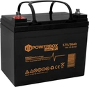 Необслуживаемый аккумулятор powerbox tpl 36-12 vrla agm 12v 36ah длительный срок службы