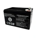 2 × батарея agm 12 в 15 ач cssb ups сигнализация видеонаблюдения для велосипеда и автомобиля