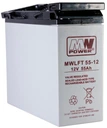 Аккумулятор agm аккумулятор vrla mw power mwlft mwlft55-12 12v 55ah mwlft55 стойка
