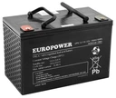 Аккумулятор agm аккумулятор vrla промышленный europower ups 12v 110ah ups12-110