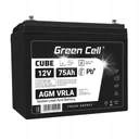 Гелевая батарея agm 12 в 75 ач для ups кемперов, игрушек, кассовых аппаратов, весов, не требующая обслуживания