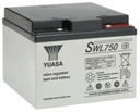 Акумулятор yuasa swl750 акумулятор 12v 25ah для аварійного живлення ups eps it
