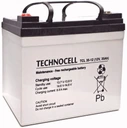 Акумулятор agm акумулятор technocell tcl35-12 12v 35ah інвалідні візки та дбж