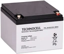 Акумулятор technocell акумулятор tcl28-12 12v agm 28ah tcl 28-12 tcl28 28 ah