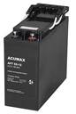Aft55-12 аккумулятор acumax 12v 55ah agm передняя клемма m6 вес 17кг для ибп