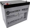 Аккумулятор powerbox 12 в 80 ач agm
