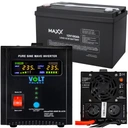 Дбж sinus pro 800e black + акумулятор 100ah