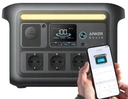 Электростанция anker solix c800x 1200w ибп синус 230v usb-c mppt bt светодиод