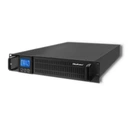 2× джерело безперебійного живлення qoltec rack 3kva 2400w lcd