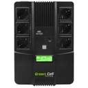 Джерело безперебійного живлення green cell aio 800va ups07