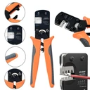 Кримпер для мини-коннекторов iwiss iws-3220m jst, molex, dupont